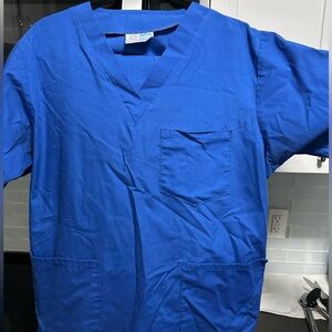 Nursing Scrubs Top and Pants Women Scrub Uniform